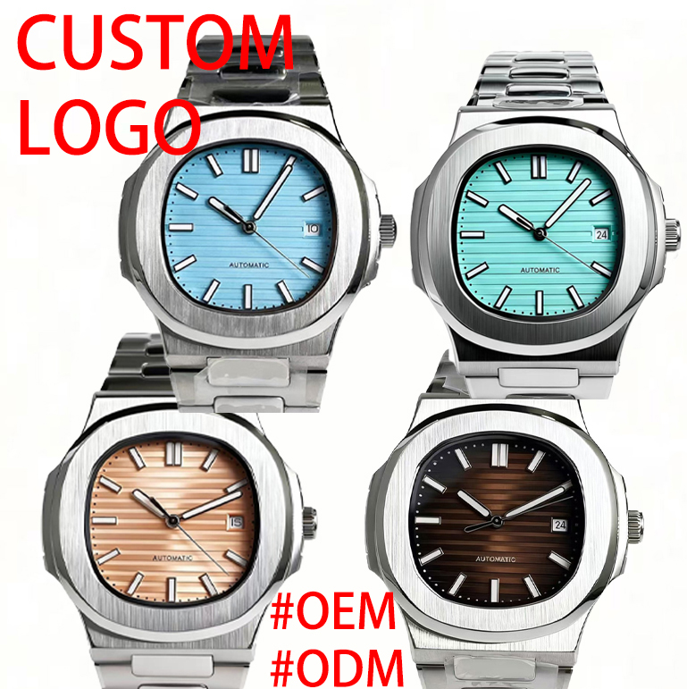 Luxury Watch Logos - CUSTOM Logo Diy 42mm Square Watch