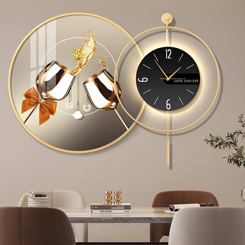 Luxury Watch Design - Led Art Mural Wall Watch Luxury