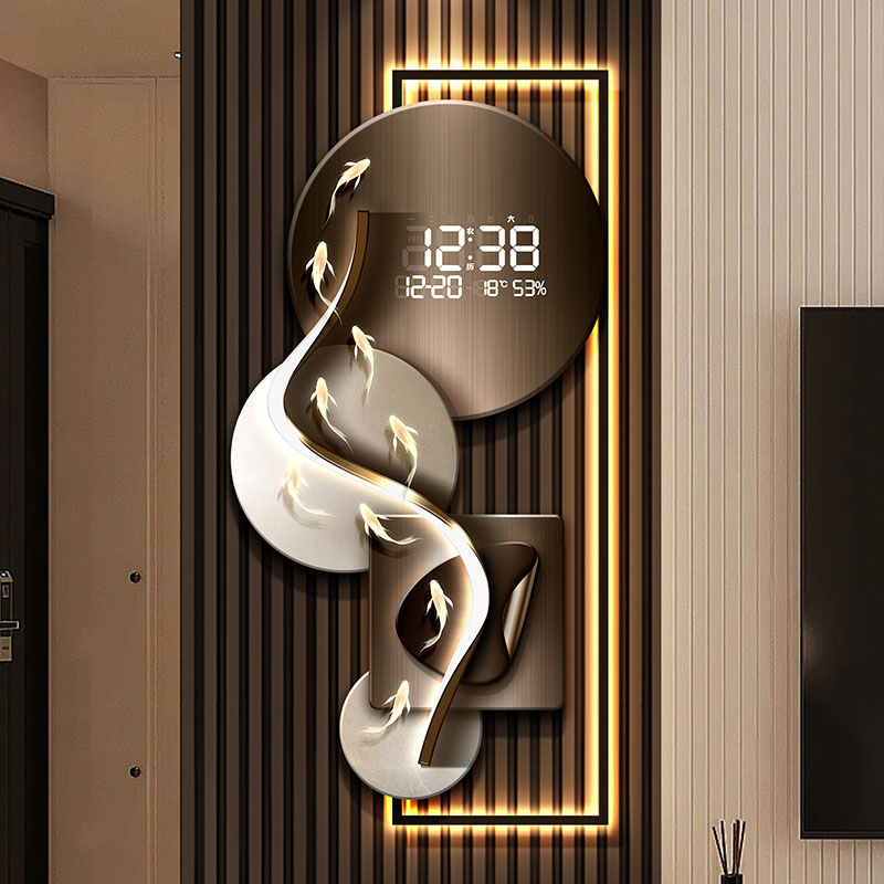 Luxury Watch Design - Xenomorph Luminous Wall Clocks Luxury Digital