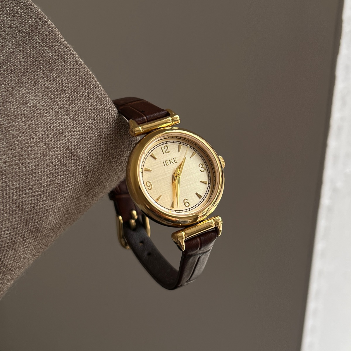 Vintage Style Luxury Watch Hig - Luxury Watch With Leather Strap recension och pris