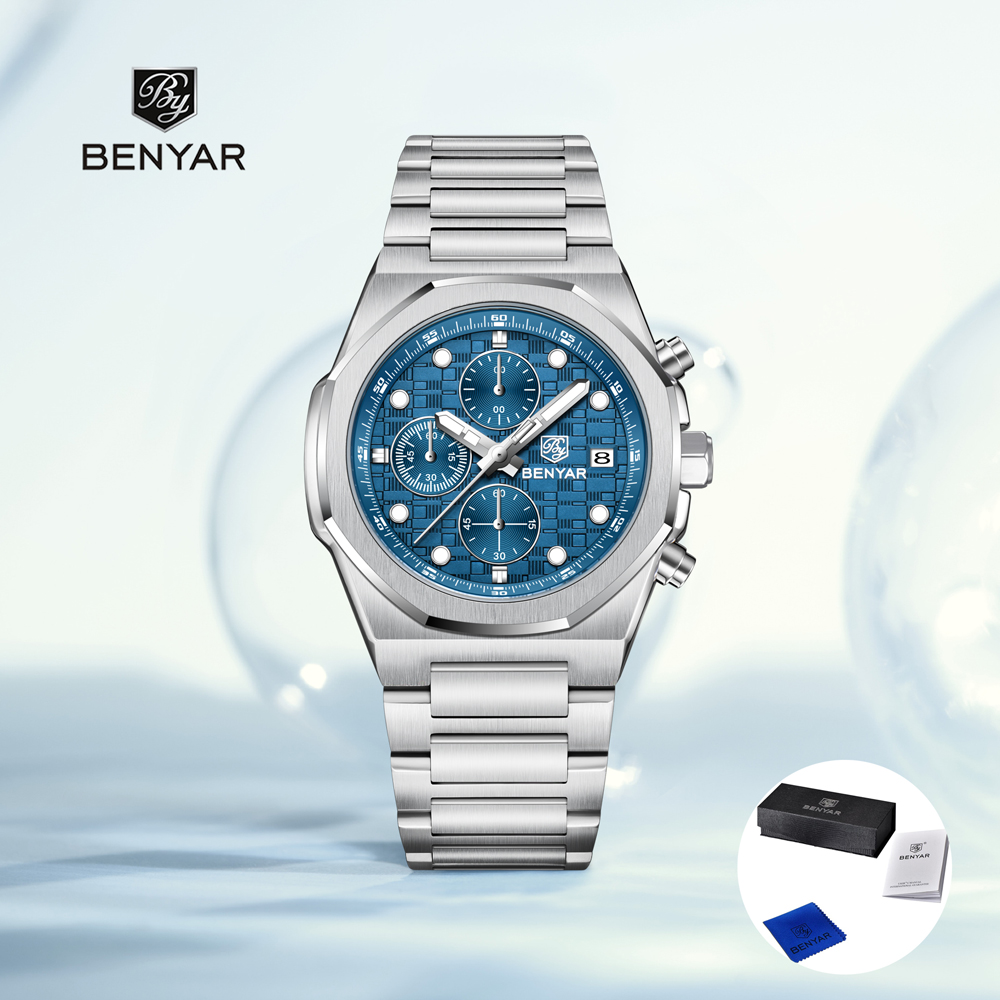 2025 New BENYAR Men's Watches  - Luxury Watch Business recension och pris