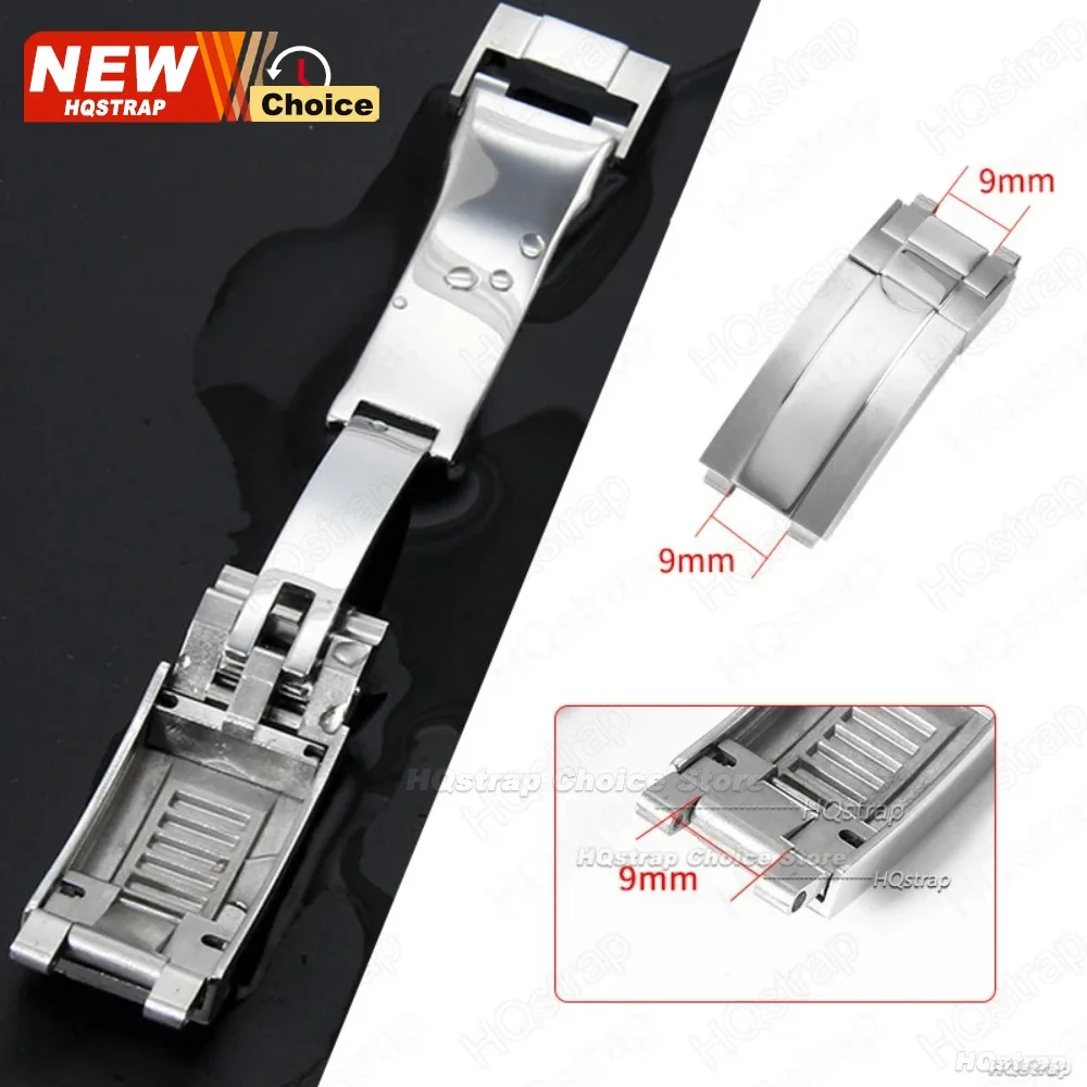 9mmx9mm Folding Buckle for Rol - Luxury Watch Logos recension och pris