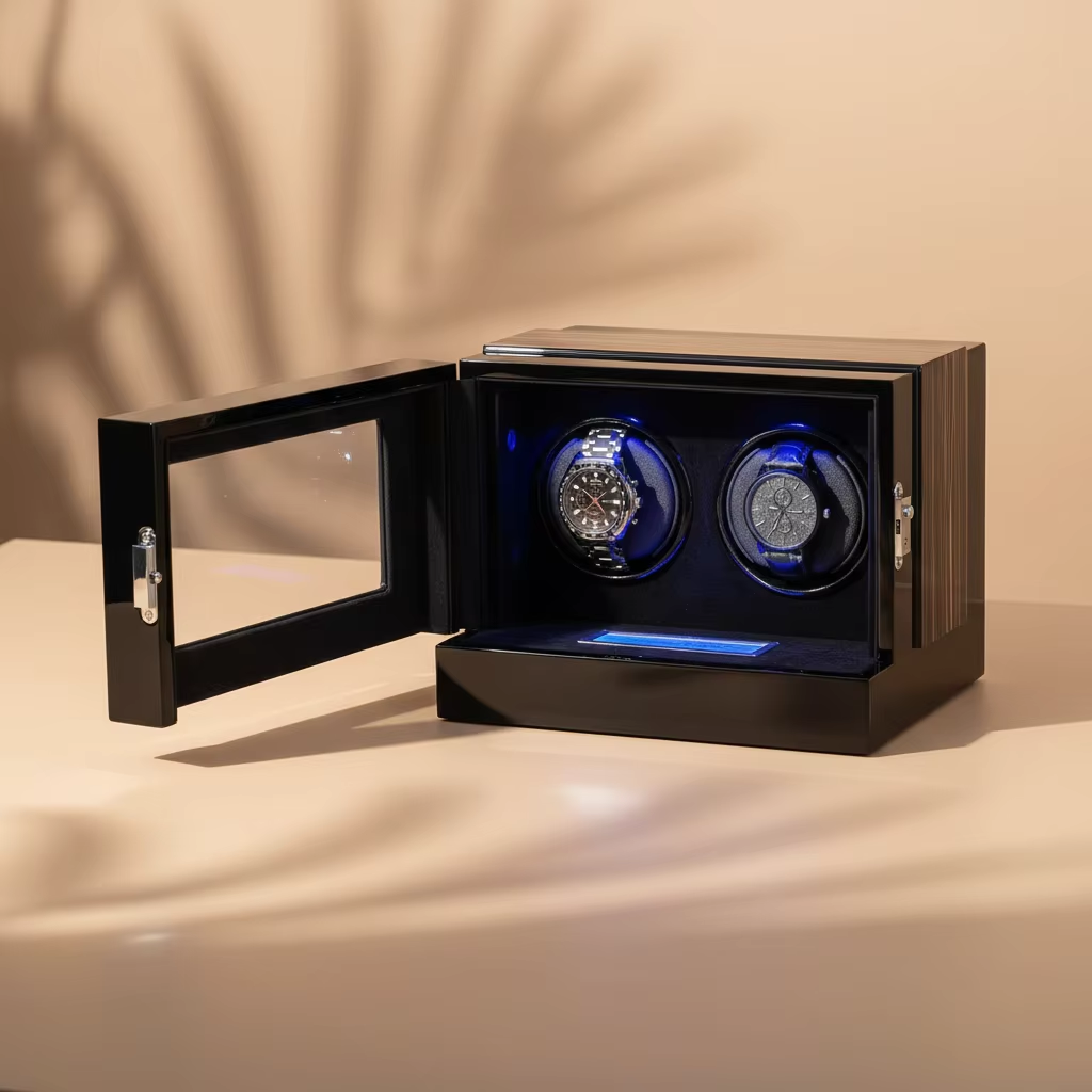 2 Slots Protective Luxury Watc - Luxury Watch Logos recension och pris