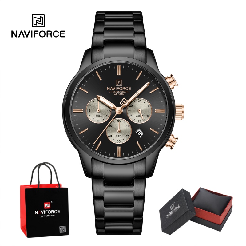 NAVIFORCE Men Quartz Chronogra - Luxury Watch Design recension och pris