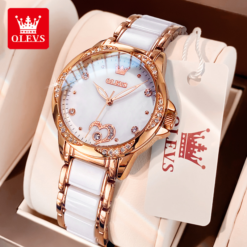 OLEVS 6631 Automatic Mechanica - Open Heart Watch recension och pris