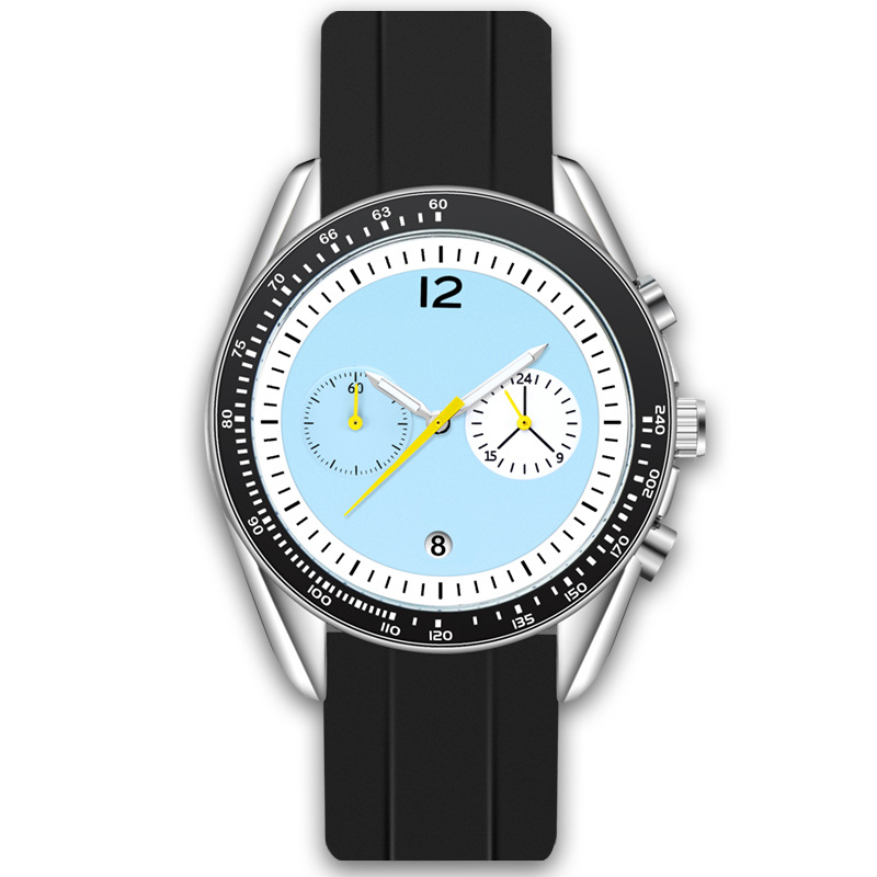 Moon Phases Hot Selling Niche  - Chronograph Flyback Watch recension och pris