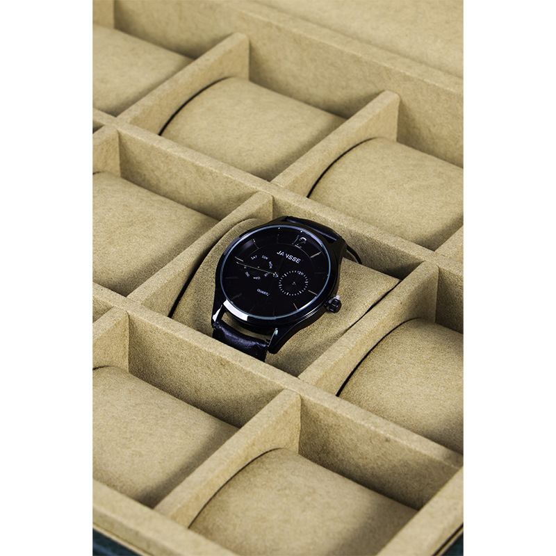 OEM ODM Luxury 15 Slots Green  - Luxury Watch Design recension och pris