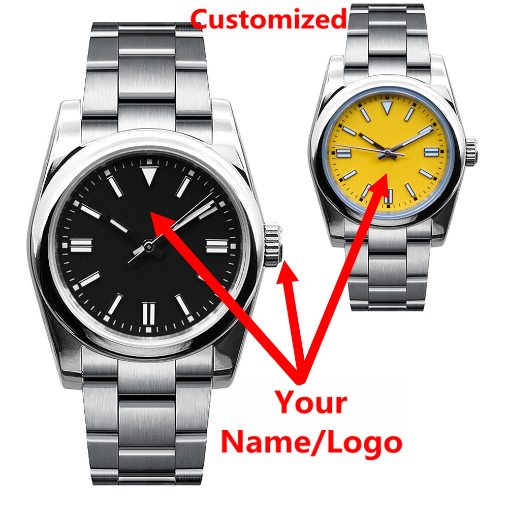 Custom Logo Mens Watch Sapphir - Luxury Watch Business recension och pris