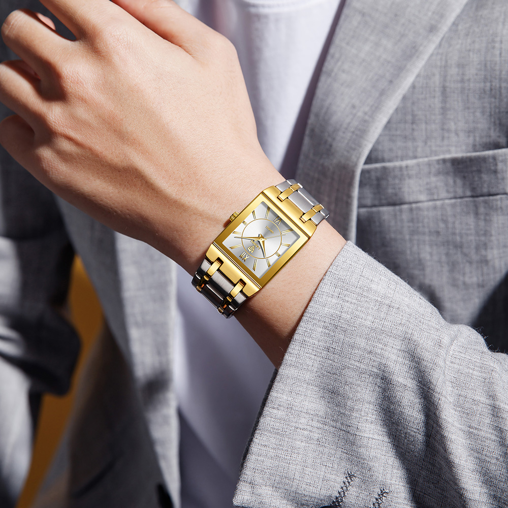 LIEBIG Fashion Simple Stainles - Luxury Watch Safe recension och pris
