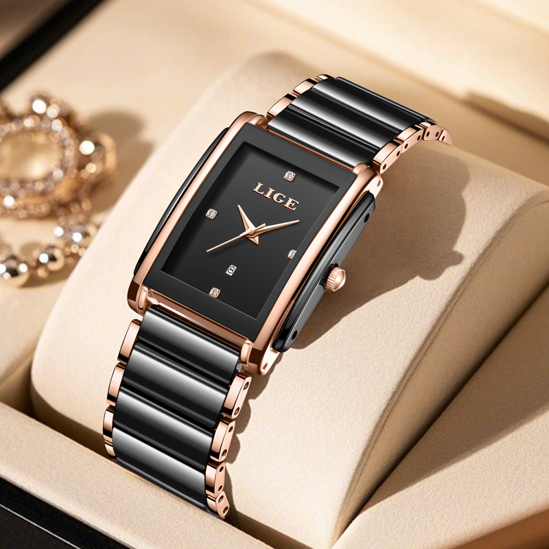LIGE Fashion Elegant Women's W - Luxury Watch Cartier recension och pris