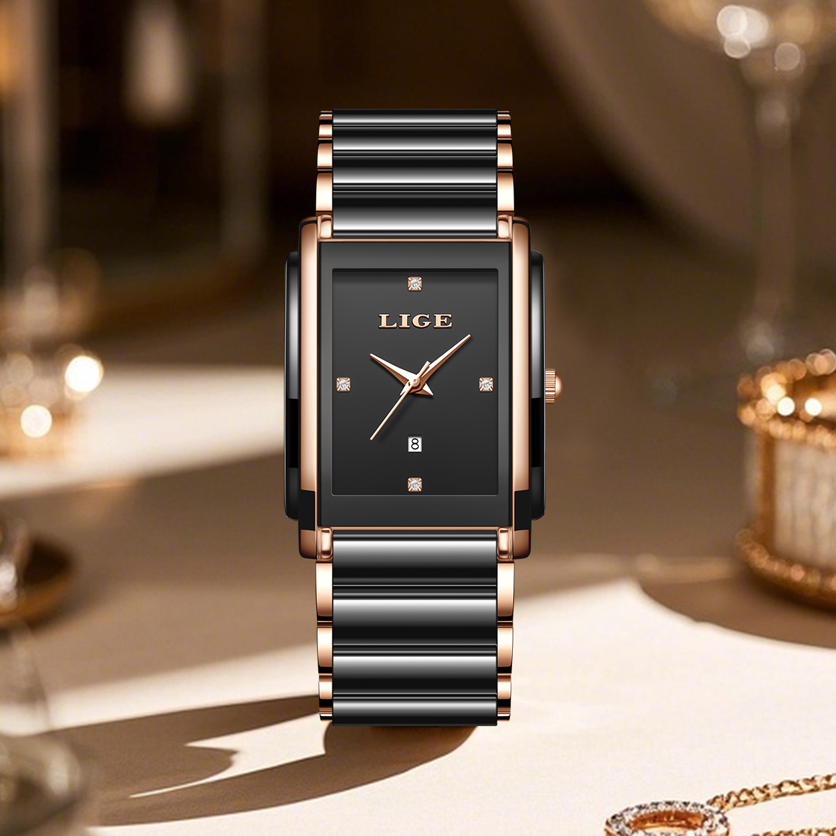 LIGE Fashion Elegant Women's W - Luxury Watch Cartier recension och pris