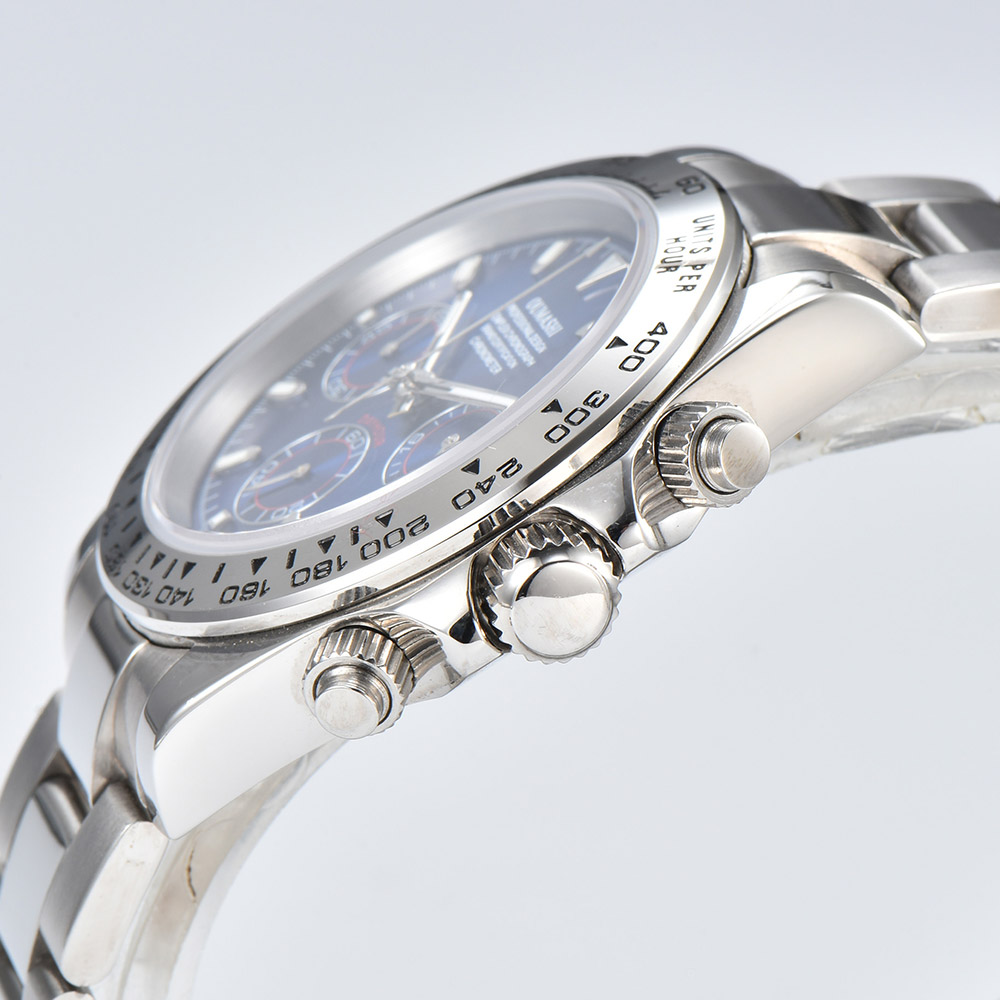 Luxury VK63 Watches Sapphire G - Luxury Watch With Leather Strap recension och pris
