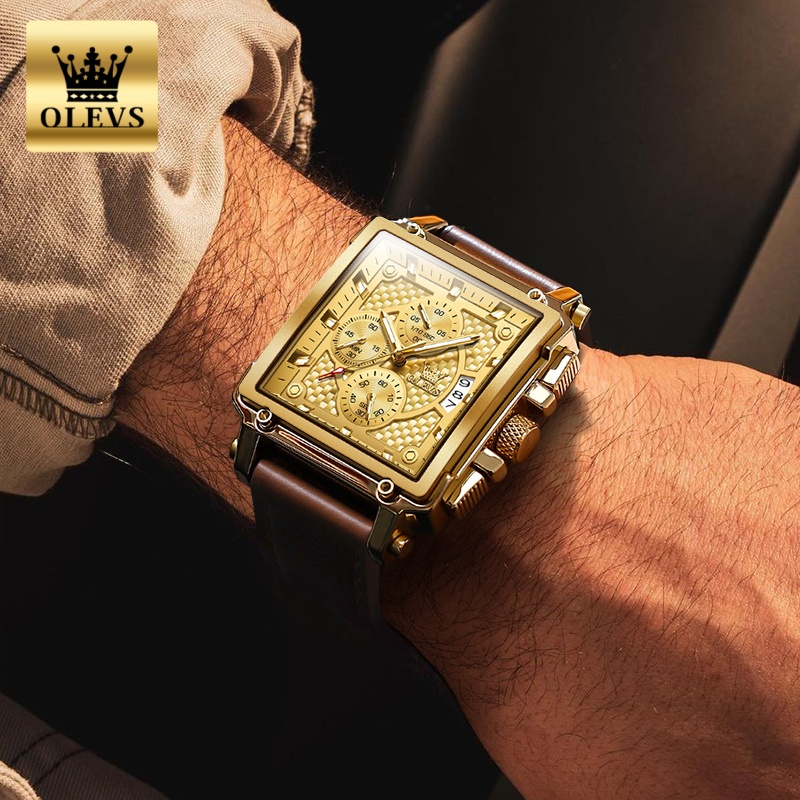 OLEVS Brand Mens Watches Water - Luxury Watch Business recension och pris