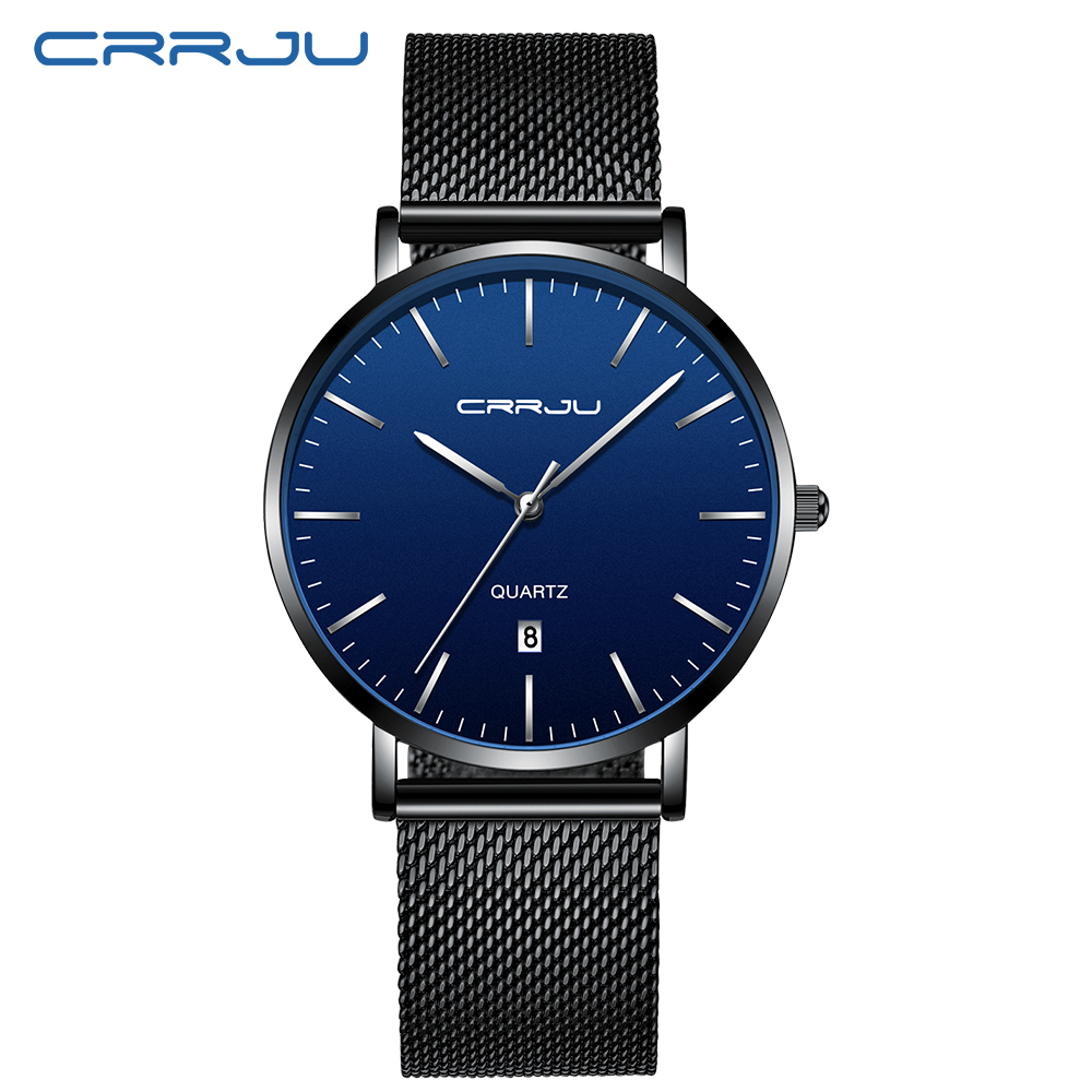Relogio Masculino New CRRJU Fa - Luxury Watch Safe recension och pris