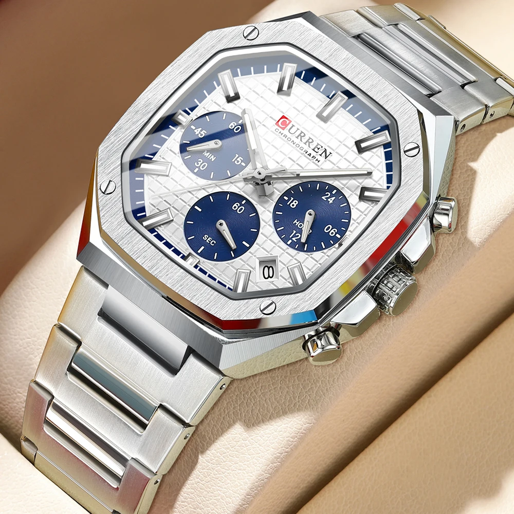 CURREN Men Watch Top Brand Lux - Luxury Watch Safe recension och pris