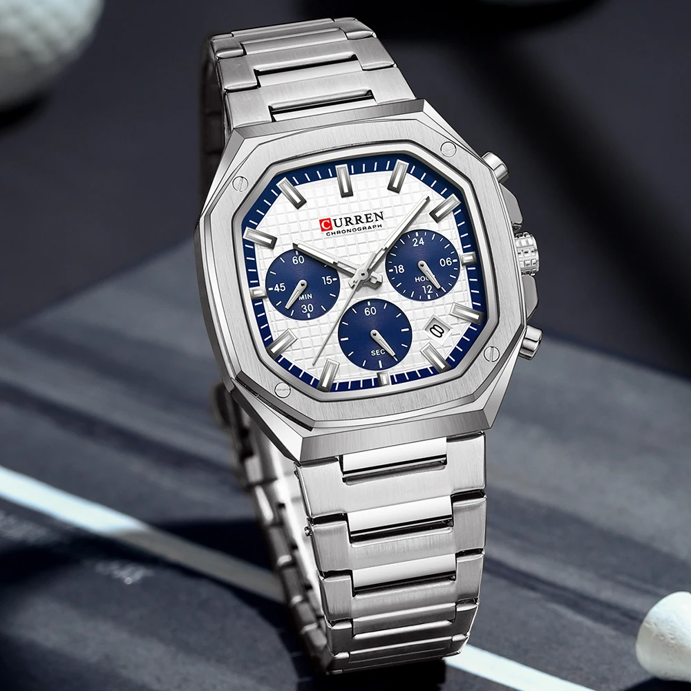CURREN Men Watch Top Brand Lux - Luxury Watch Safe recension och pris