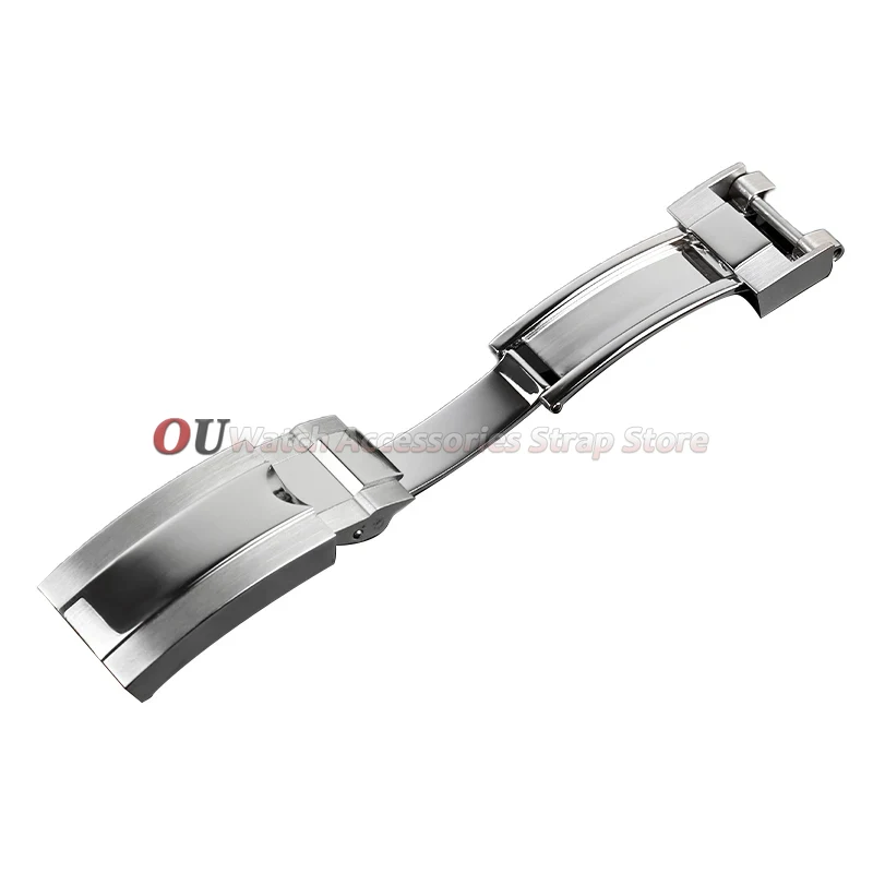 9mmx16mm Stainless Steel Deplo - Luxury Watch Logos recension och pris