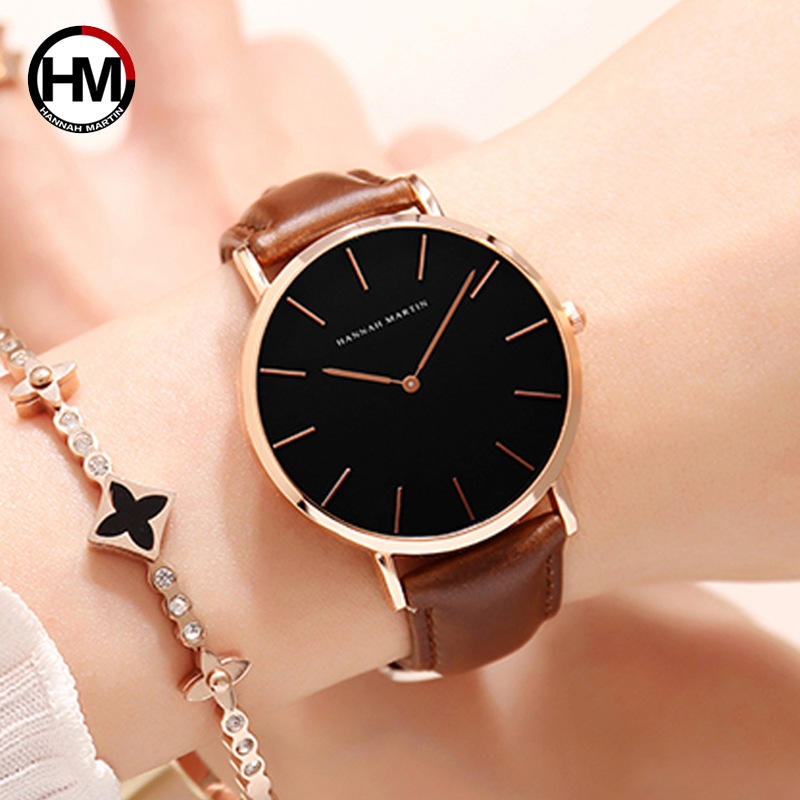 Hannah Martin Hot New Ms Fashi - Luxury Watch With Leather Strap recension och pris